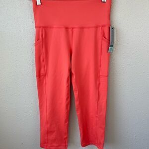 NWT Ideology Guava Cropped Leggings Sizes XS or S